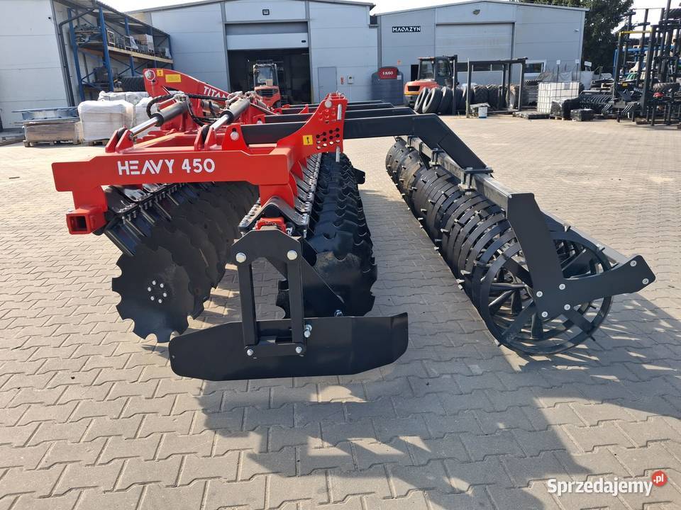 Brona talerzowa AGROLAND TITANUM HEAVY 450