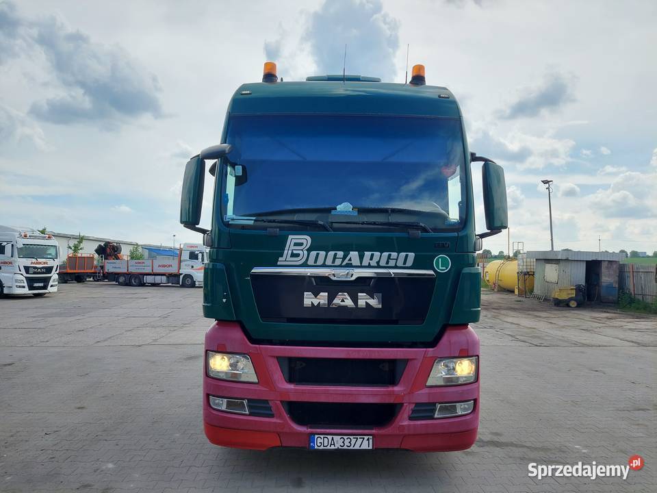 Man TGX 26480 euro 5 manual 6x2 zarej jako Motoryzacja sprzedam
