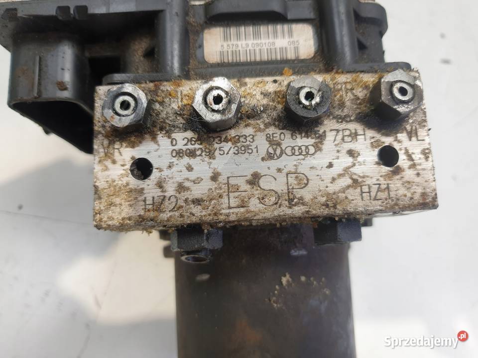Audi A4 B7 POMPA ABS Sterownik 8E0614517BH Układ ABS i ESP Rudka