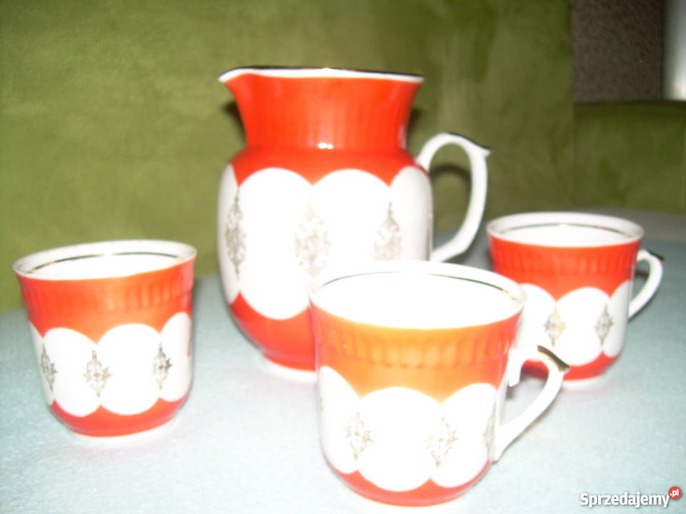 porcelanowy serwis do herbaty Ceramika i szkło mazowieckie Warszawa
