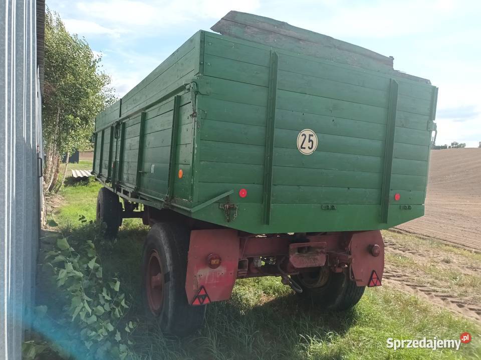 Przyczepa sztywna 16 ton Koła TIR 6m Solidna do