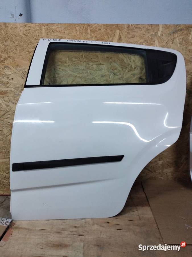 DRZWI LEWY TYŁ AVEO CHEVROLET 5d 2007 ORYGINALNE Mietków