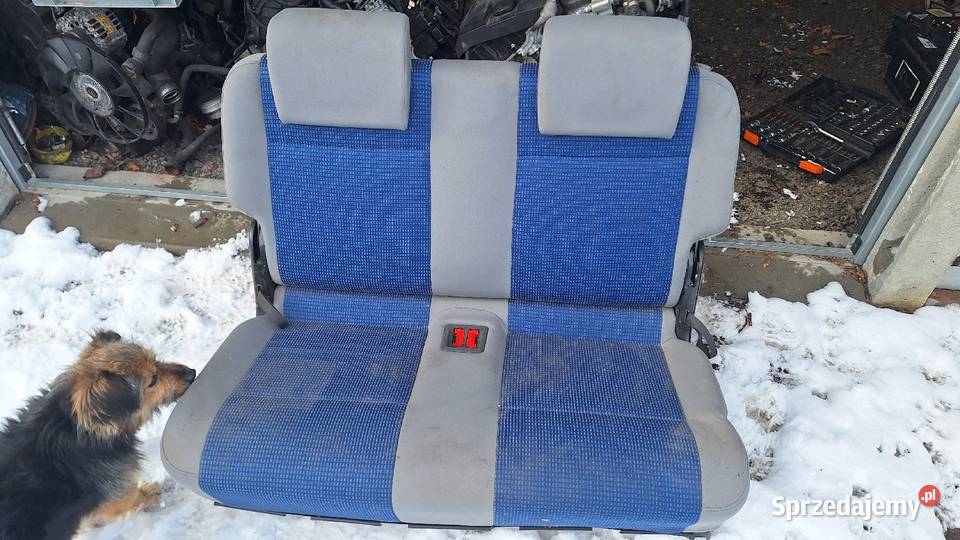 Vw Caddy siedzenie ławka podwójna tyl Siedzenia łódzkie Raczyn