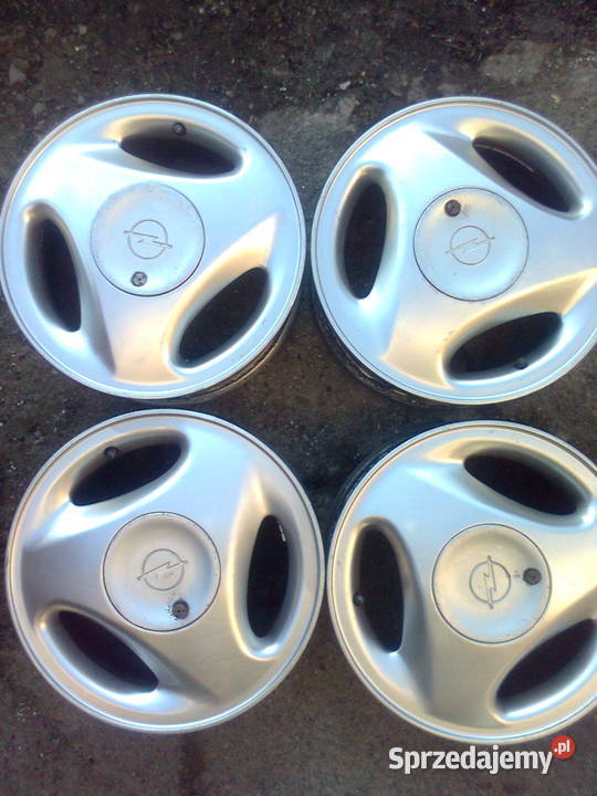 felgi aluminiowe 14 Opel Corsa Agila Astra Samochodowe Motoryzacja