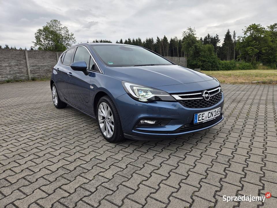 Opel Astra 14 TURBO 150 Automat LED NAVI Radar Września