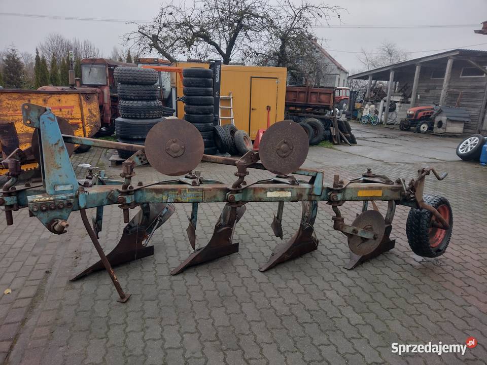 Pług 3 skibowy obrotowy kverneland model f super kujawsko-pomorskie Sośno