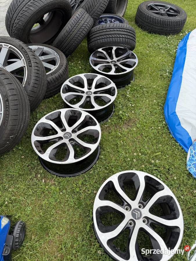 Citroen c3 c4 felgi 4x108 17 Średnica 17" Buk