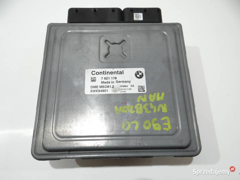 KOMPUTER STEROWNIK SILNIKA BMW E90 MANUAL Czujniki i sterowniki lubelskie Strzyżewice sprzedam