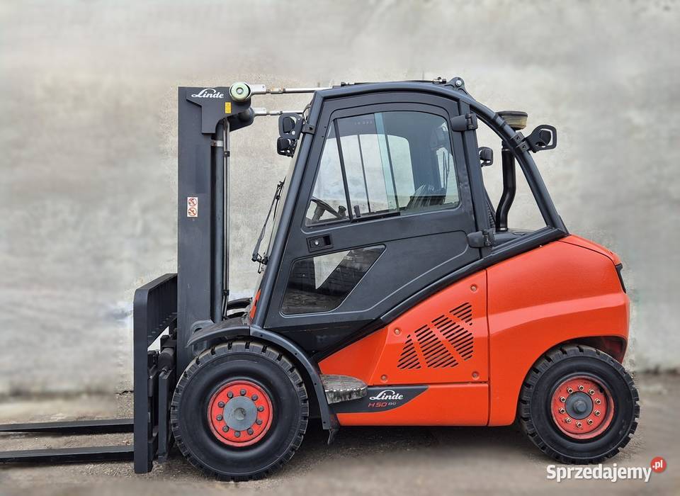 Wózek widłowy Linde H50D diesel silnik VW Rybnik