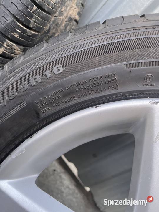 Koła alufelgi VW AUDI SEAT opony letnie 16 opolskie Nysa