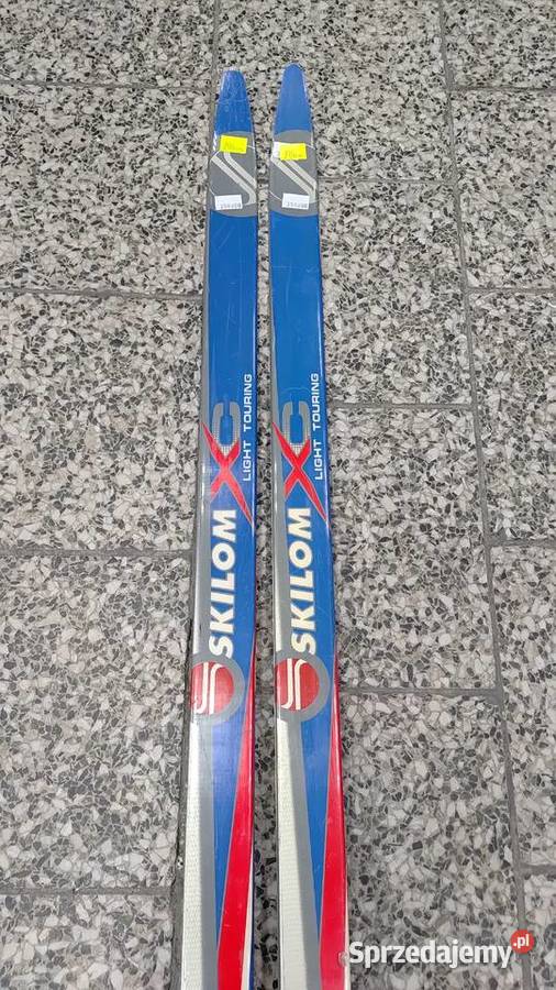 Narty biegowe SKILOM 194 wiązania NNN podkarpackie Dębica
