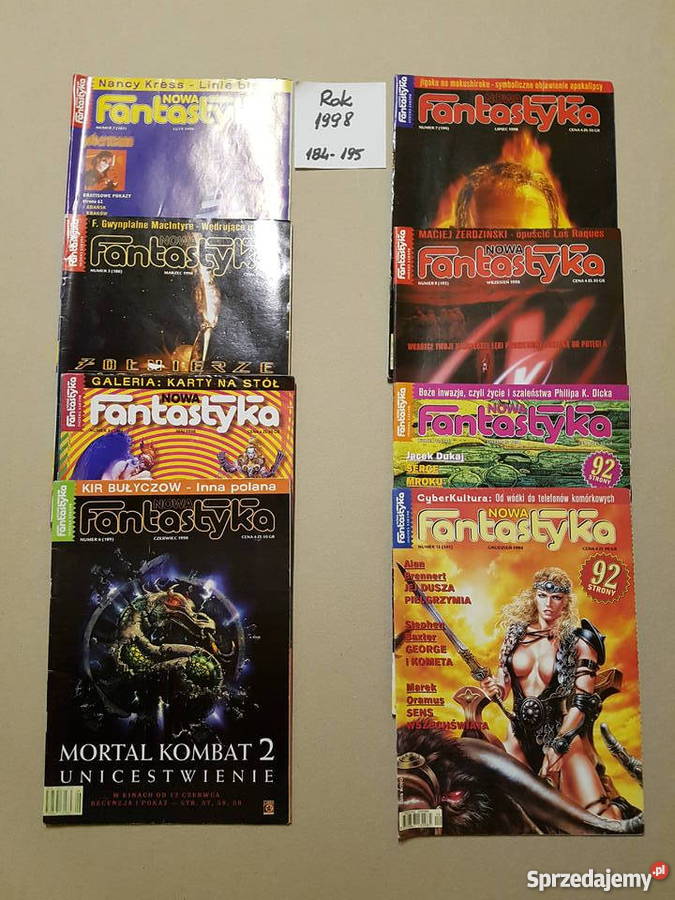 Fantastyka miesięcznik 90 01 lubuskie Żary