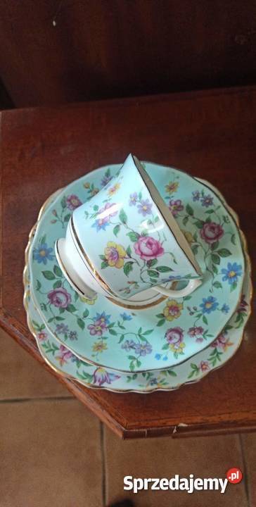 Talerzyk deserowy Colclough Made in England Porcelana i szkło Gdańsk