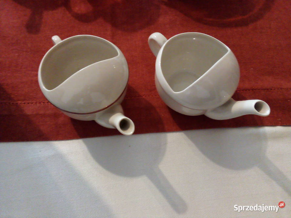 Imbryki porcelanowe ciekawy nietypowy kształt Pozostałe