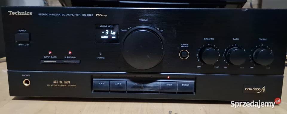 Wzmacniacz Technics SUX120 Wzmacniacze i pokrewne Pożarów