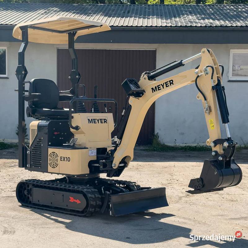Minikoparka Meyer EX10 1T Diesel Łyżka Dostawa małopolskie Nowy Wiśnicz sprzedam