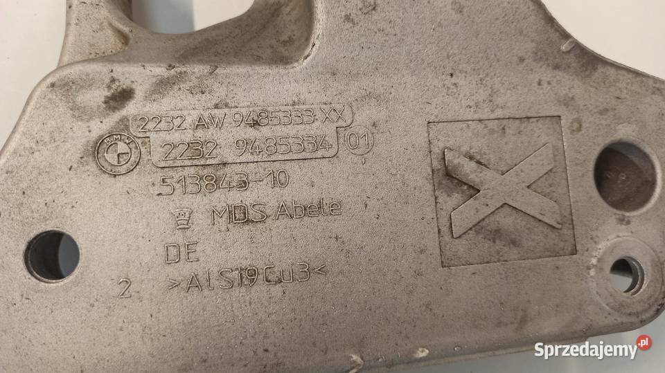 ŁAPA PODPORA PODUSZKA SKRZYNI BMW 3 G20 9485333 osobowe