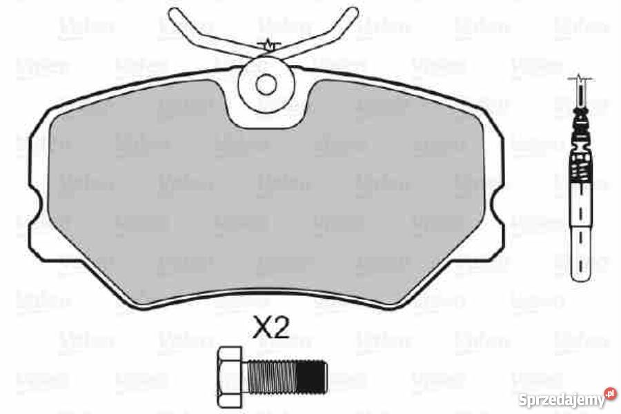KLOCKI HAMULCOWE CITROEN ZX	20i 16V mazowieckie