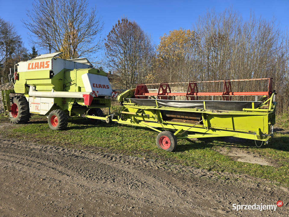 Kombajn CLAAS COMMANDOR 114 CS heder z wózkiem Jarkowo