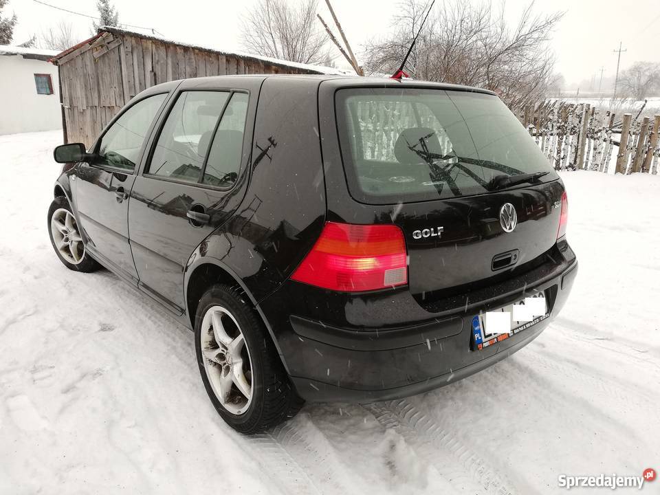 VW Golf 4 19SDI 2000r Czarny Bezwypadkowy Dubeczno
