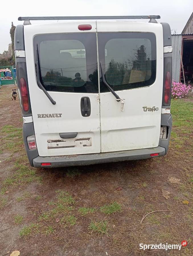 Części Renault Trafic drzwi prawe lewe tył lubelskie sprzedam