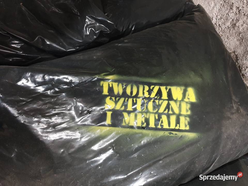 SEGREGACJA śmieci ZNACZNIKI SZABLONY do worków Pozostałe Toruń sprzedam