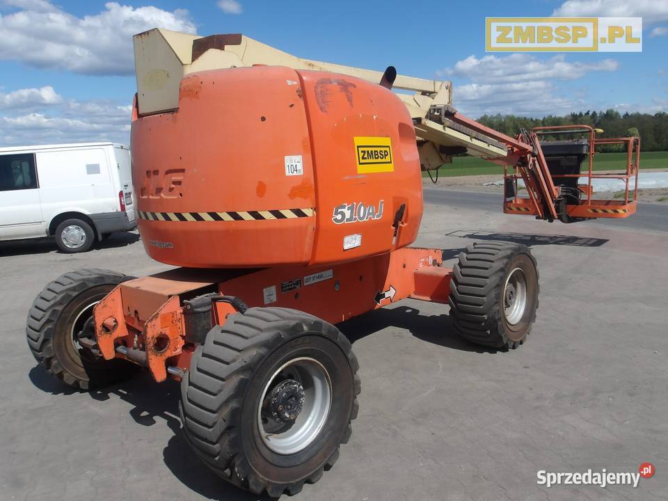 Podnośnik koszowy 18m JLG 510AJ 4x4 Dźwigi, podnośniki Pleszew