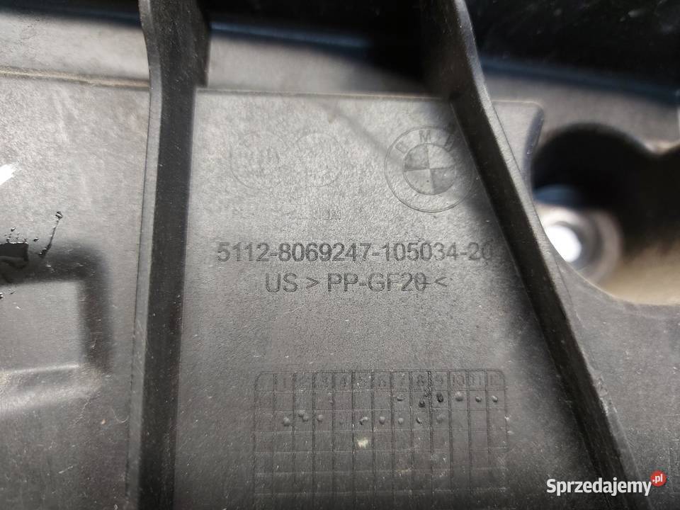 BMW G05 X5 30d 2019r ŚLIZG MOCOWANIE ZDERZAKA