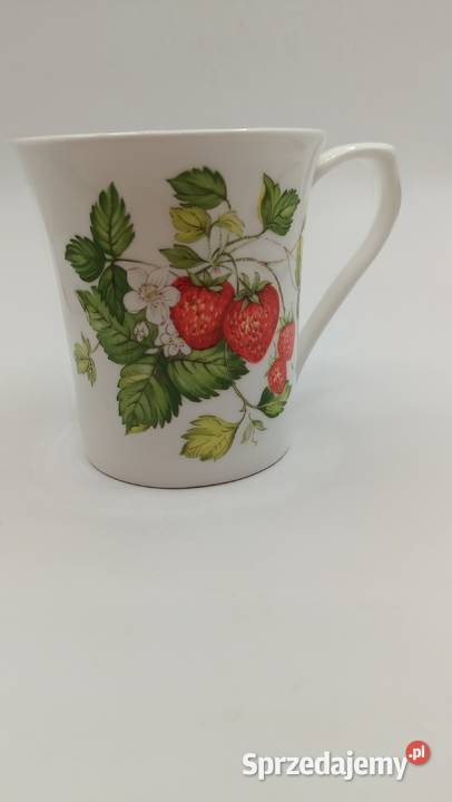 Kubek ceramiczny Queens z uroczymi truskawkami Kubki Zamość