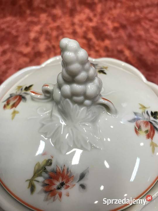 Bomboniera cukiernica pojemnik porcelana