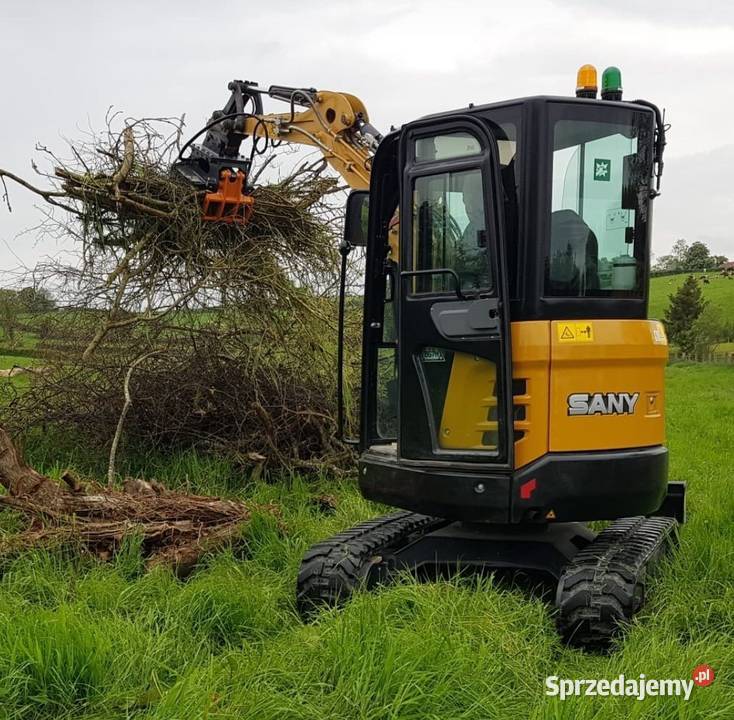 Chwytak do minikoparki MDE Scorpion 15 40 ton Rok produkcji 2024 Rybnik