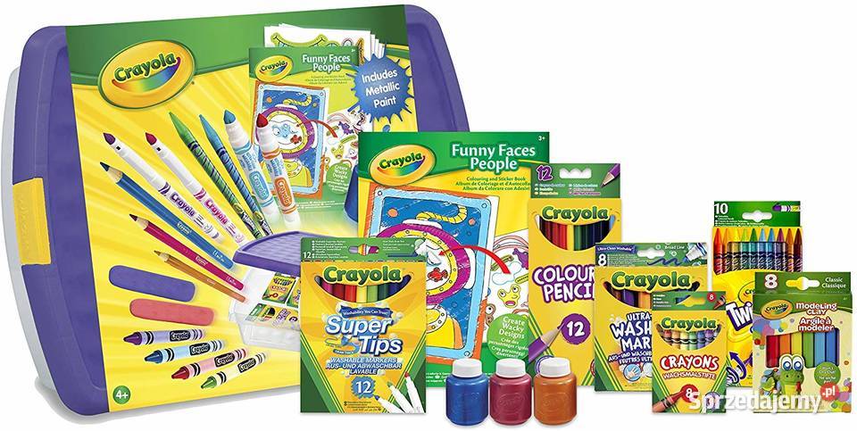Zestaw Plastyczny Crayola Kredki Pisaki małopolskie Mogilany