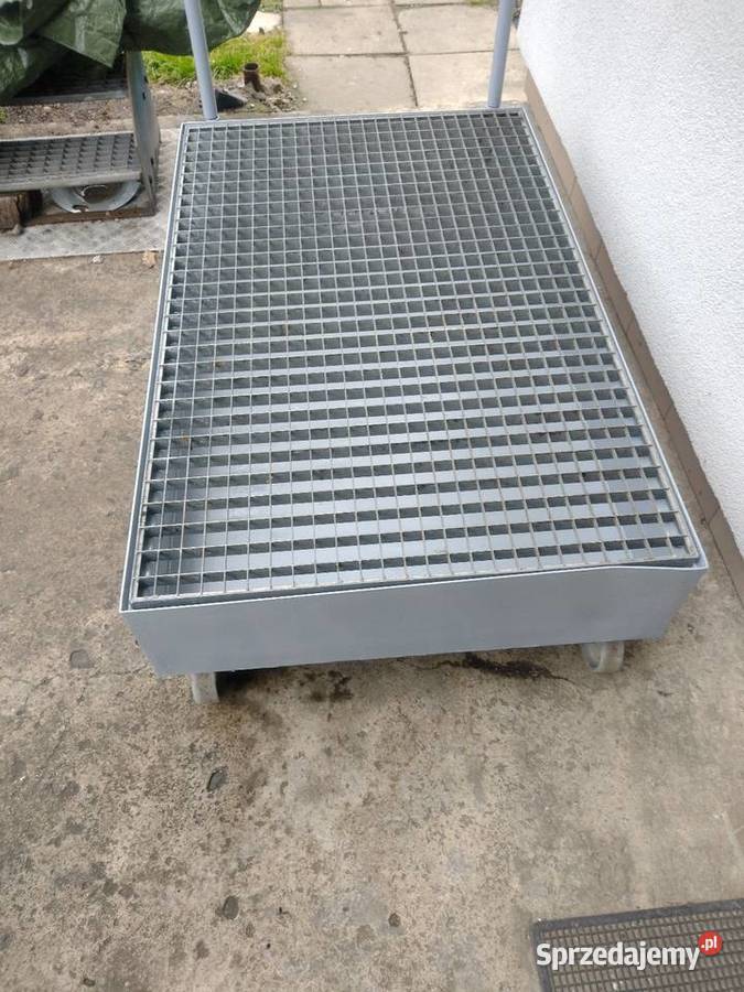 Stalowamobilna wanna ociekowa Milówka