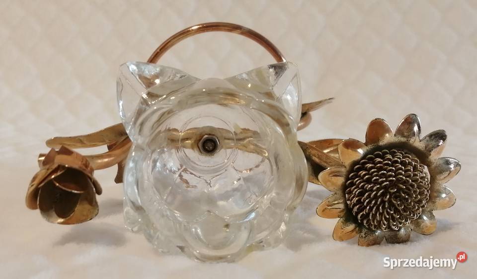 Świecznik motyw kwiaty róża Kolekcja Dekoracja Czeladź