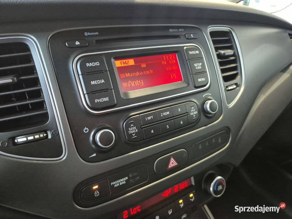 KIA Carens 16 GDI M Szklany dach Salon Serwis 1591cm3 Samochody osobowe Katowice