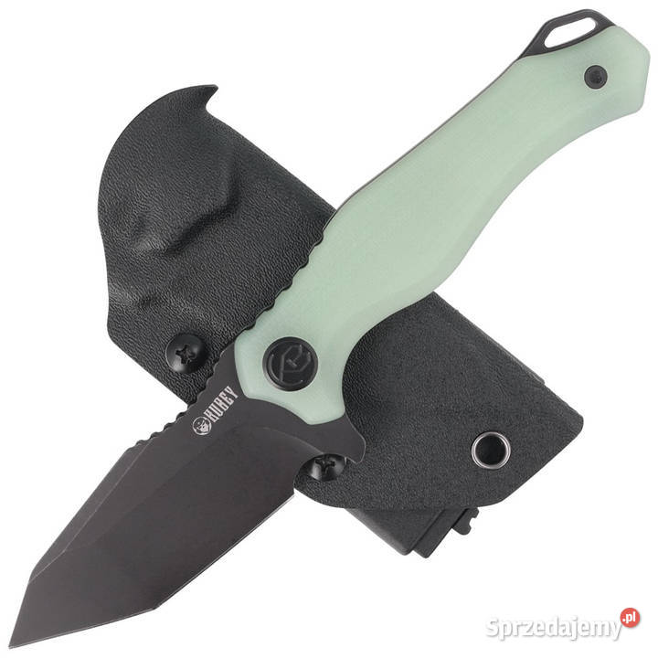 Nóż Kubey Knife Golf Jade G10 Blackwashed AUS10 Warszawa