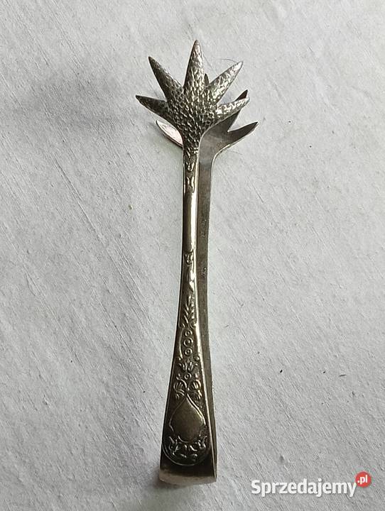 Stare angielskie szczypce do cukru kurze łapki Kraków