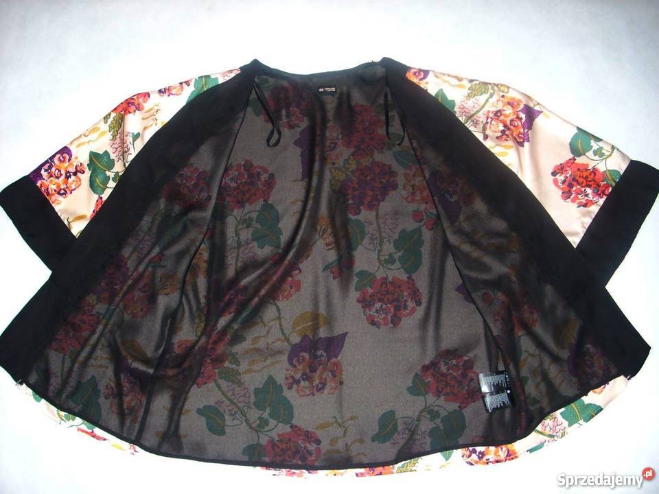 HM elegancka narzutka KWIATY hit j NOWA M L XL Nowy Sącz sprzedam