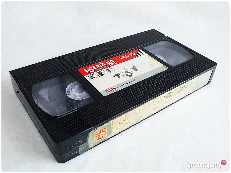 Kaseta VHS GoldStar 180 minut Filmy Epidemia lubuskie Żary sprzedam