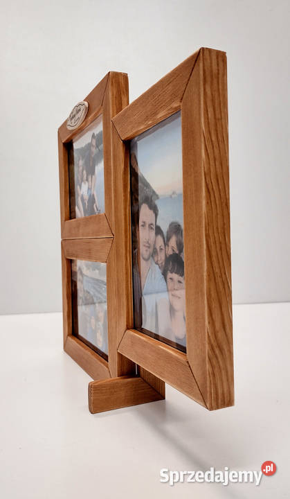 Ramka Na Zdjęcia 10x15 DREWNO Olcha Napis mazowieckie