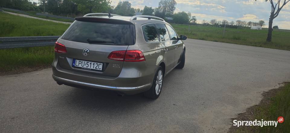 Vw Passat b7 20 170 4motion automat dsg nieuszkodzony Puławy sprzedam