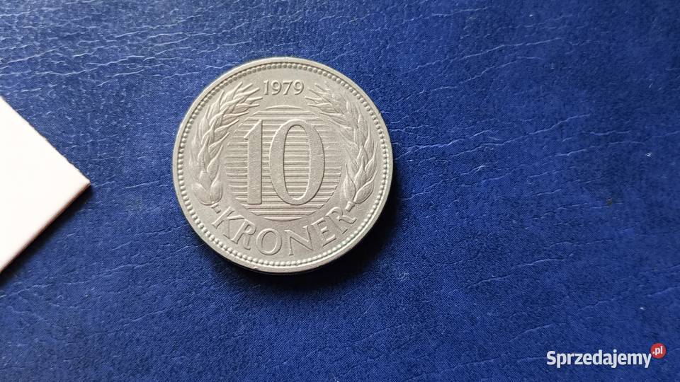 Stare monety 10 koron 1979 Dania podkarpackie Lesko