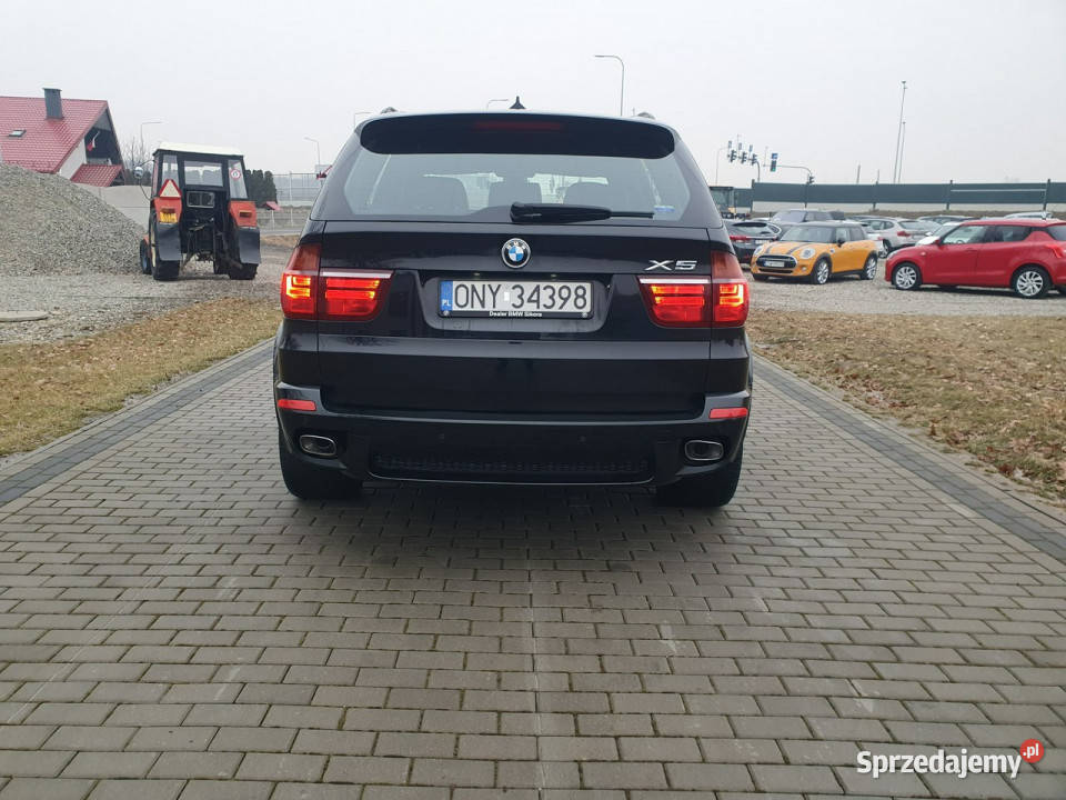 BMW X5 30d 245 Salon M Pakiet 143 2013r Jeden relingi dachowe Strobice sprzedam