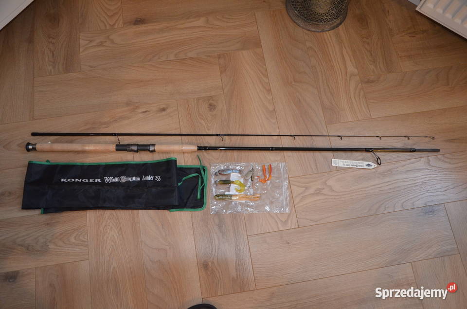Wędka Spiningowa Nowa Konger Zander 255 728 gram świętokrzyskie Kielce sprzedam