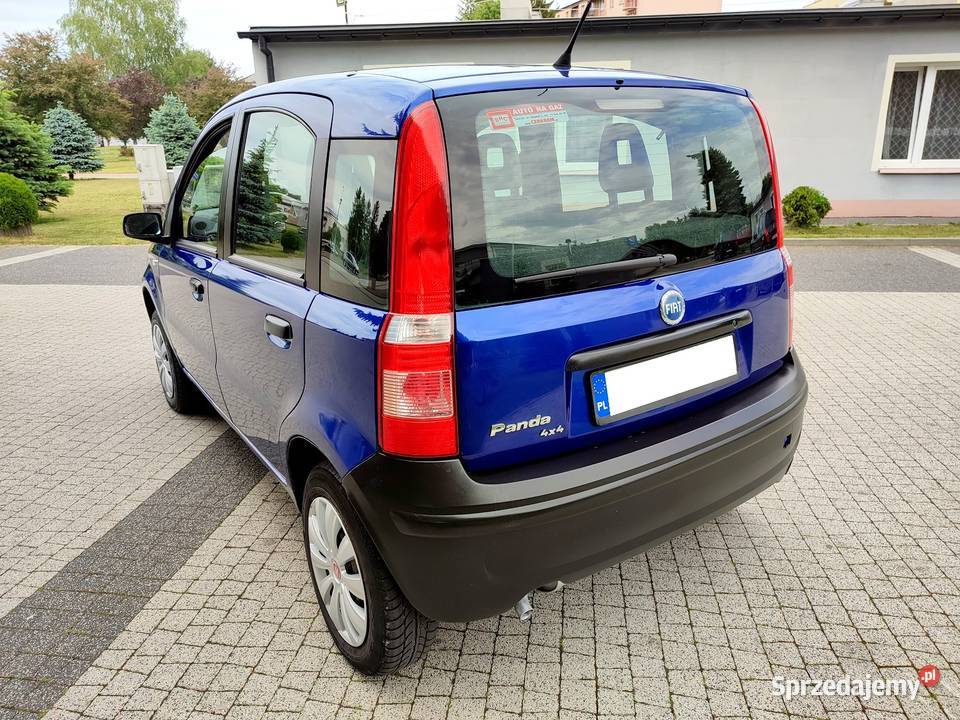 Fiat Panda 4x4 12 LPG 2007 podkarpackie Jasło