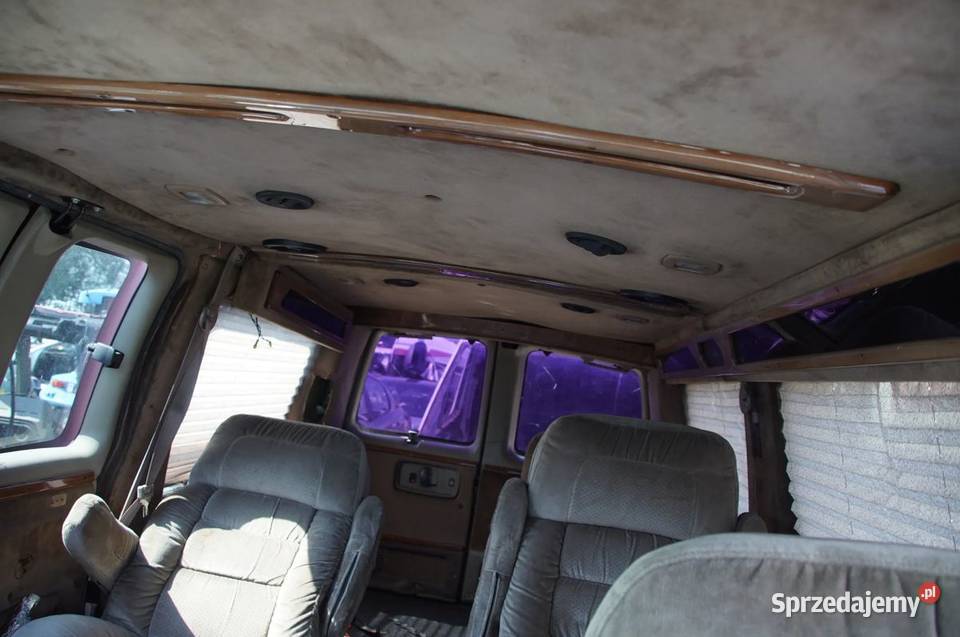 POJAZD NA CZĘŚCI GMC SAVANA 57 VORTEC SALONKA kujawsko-pomorskie Lipno