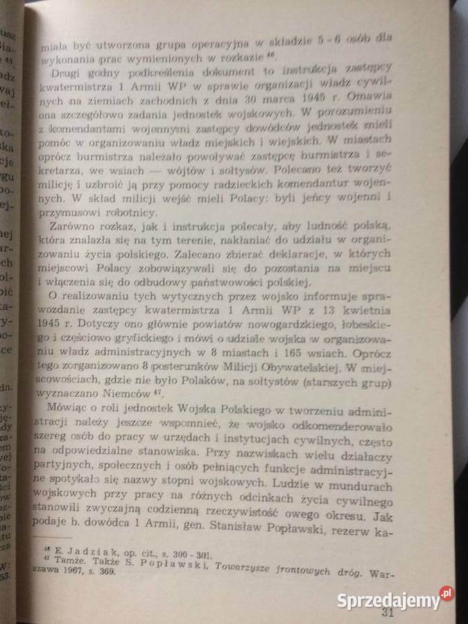 3705 Powstanie i Działalność Władzy Ludowej Na Antykwariat