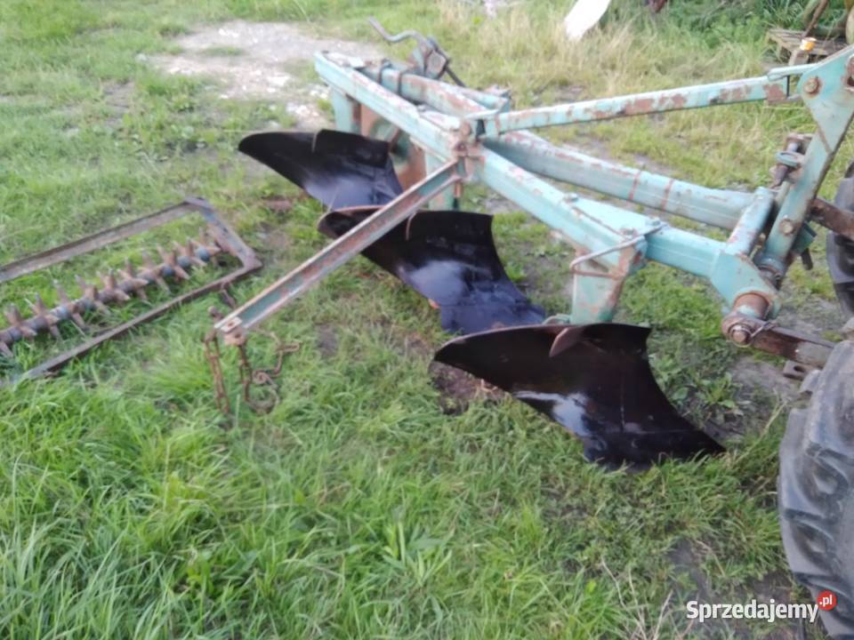 pług 3 skibowy z kolczatką sprzedam