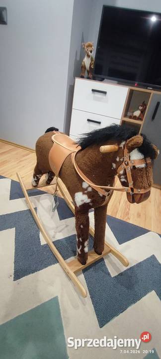 Koń konik na biegunach Polski producent duży śląskie Siewierz