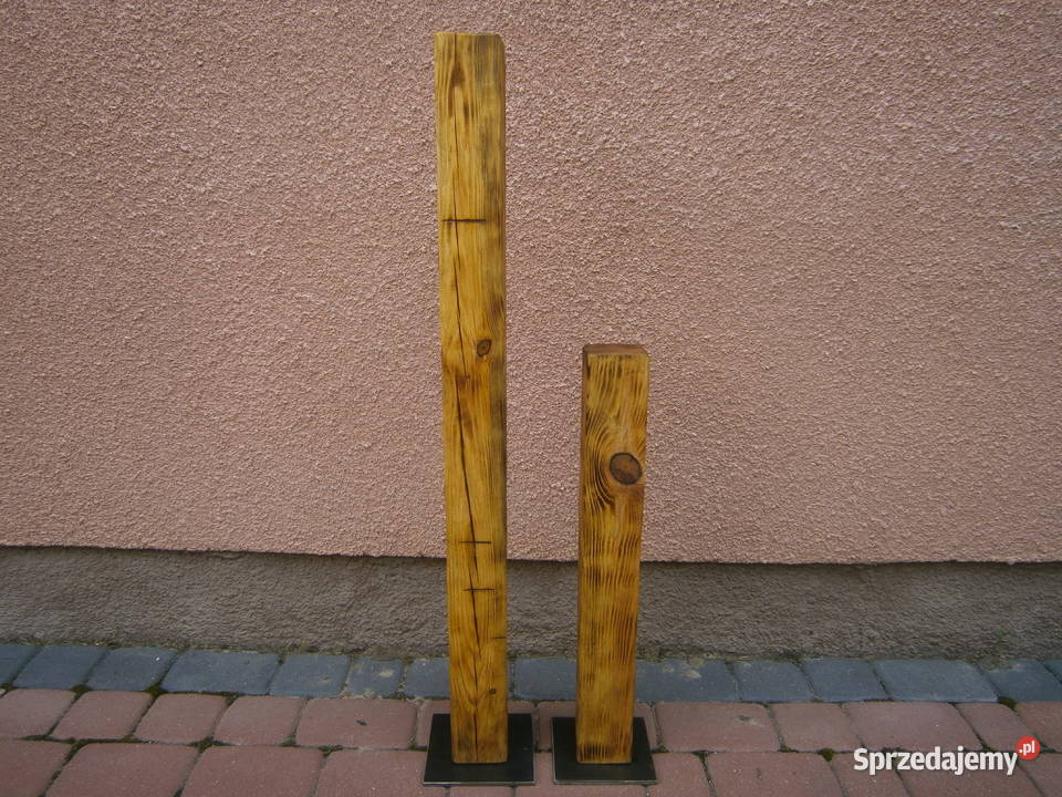 belka drewniana na metalowej podstawie mazowieckie Siedlce